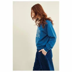 Pantalon Caroub Velours | Bleu roi