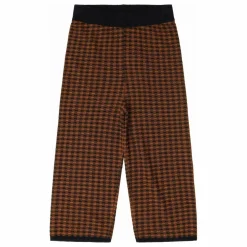 Pantalon Carreaux Laine de Mérinos | Bleu marine