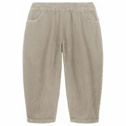 Pantalon Carrot Velours Côtelé Coton Bio | Gris