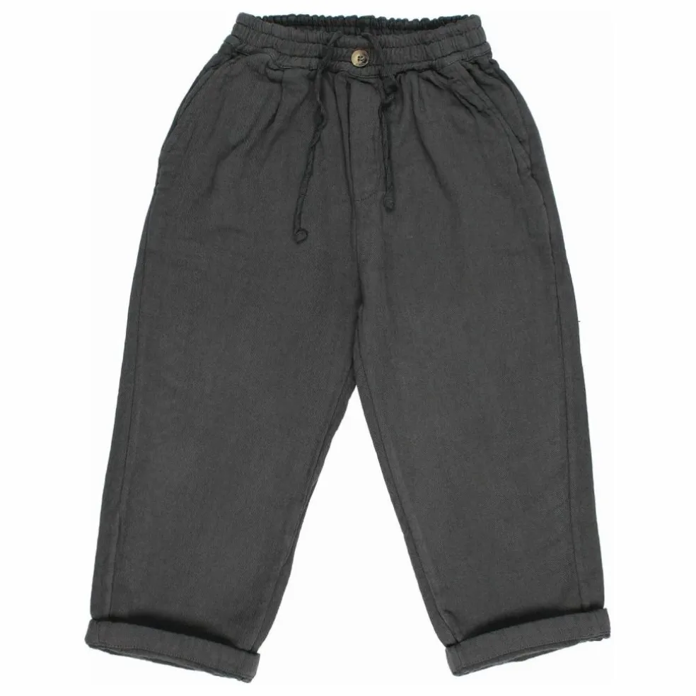 Pantalon Casual | Gris anthracite
