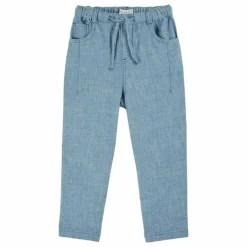 Pantalon Chambray | Bleu