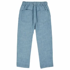Pantalon Chambray | Bleu