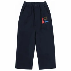 Pantalon Check Mate Velours Côtelé | Bleu marine