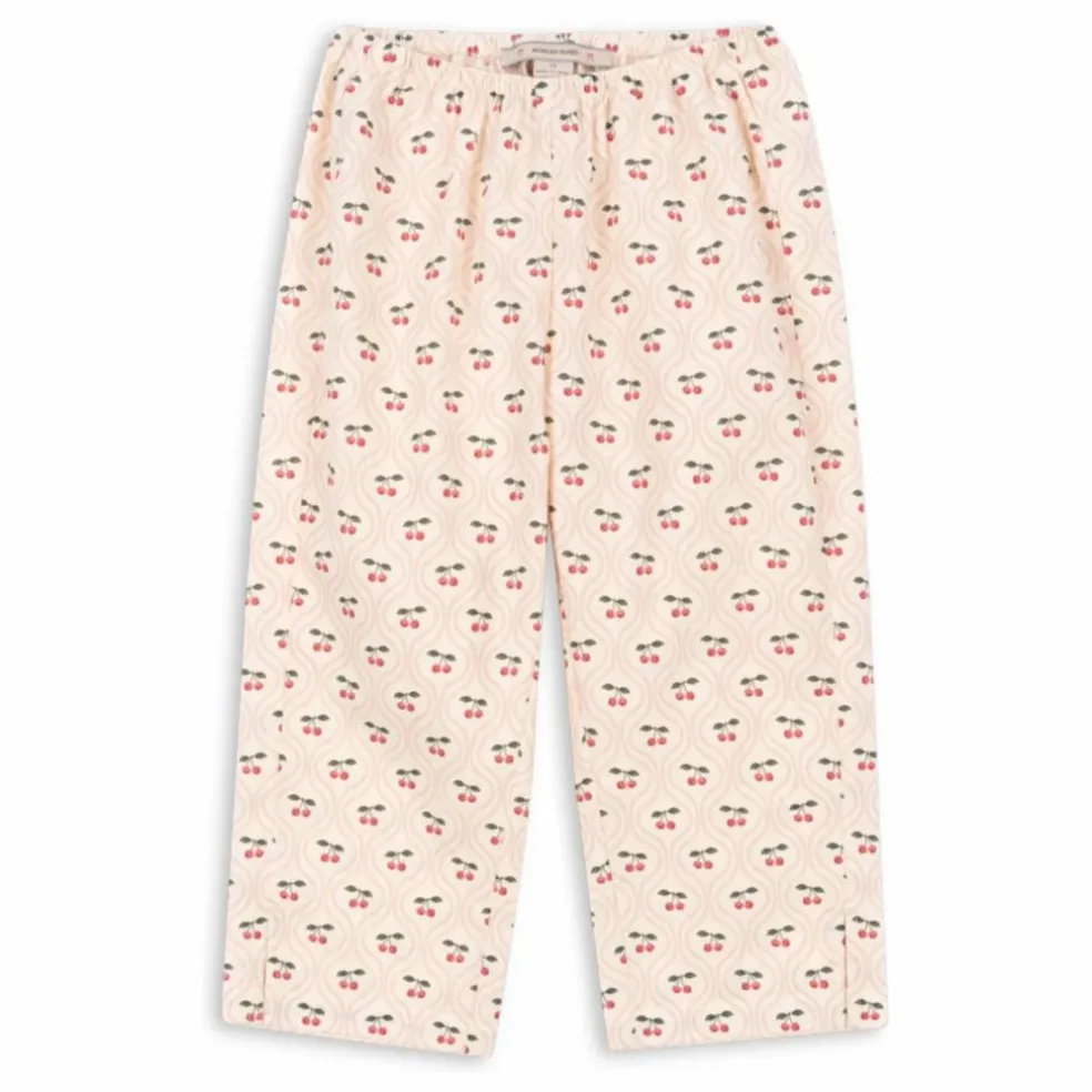 Pantalon Cianna Cerises Coton Bio | Rose pâle
