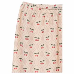 Pantalon Cianna Cerises Coton Bio | Rose pâle