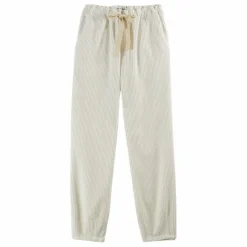 Pantalon Clark Velours Côtelé | Ecru