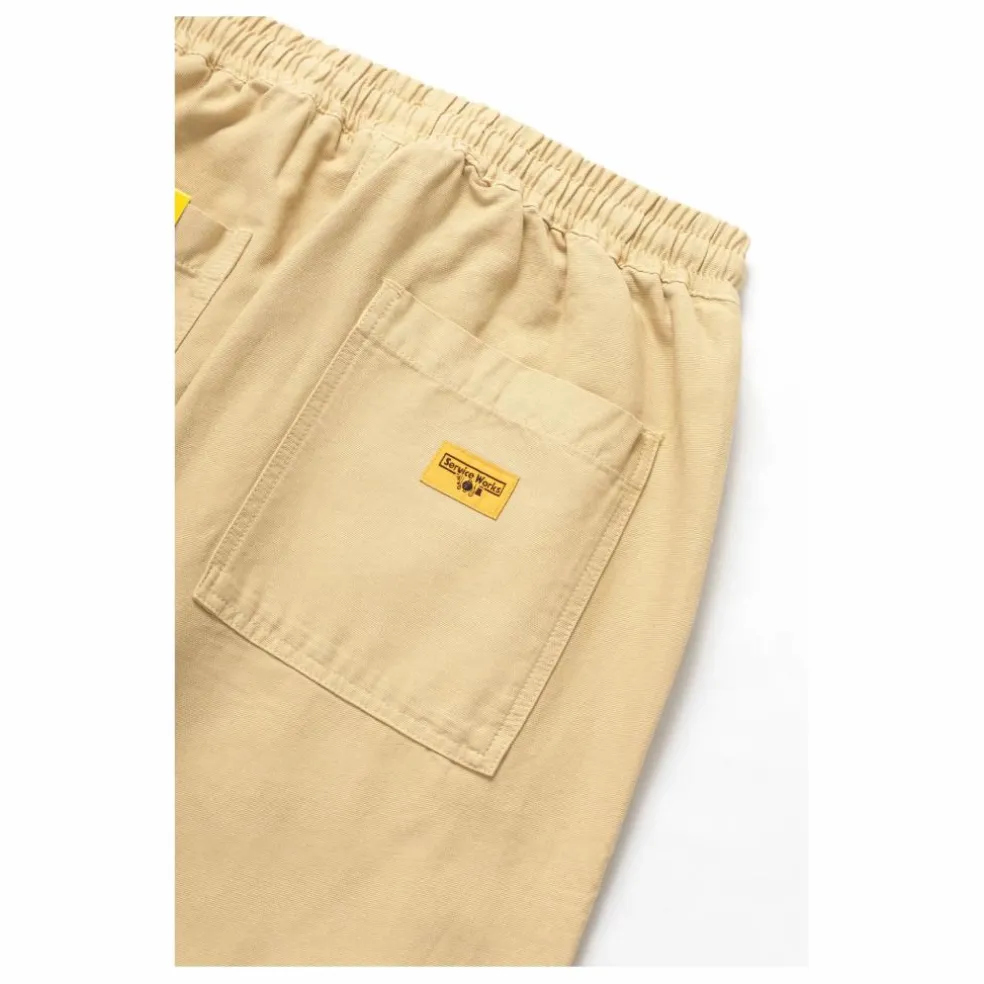 Pantalon Classic Canvas Chef Coton Bio | Beige