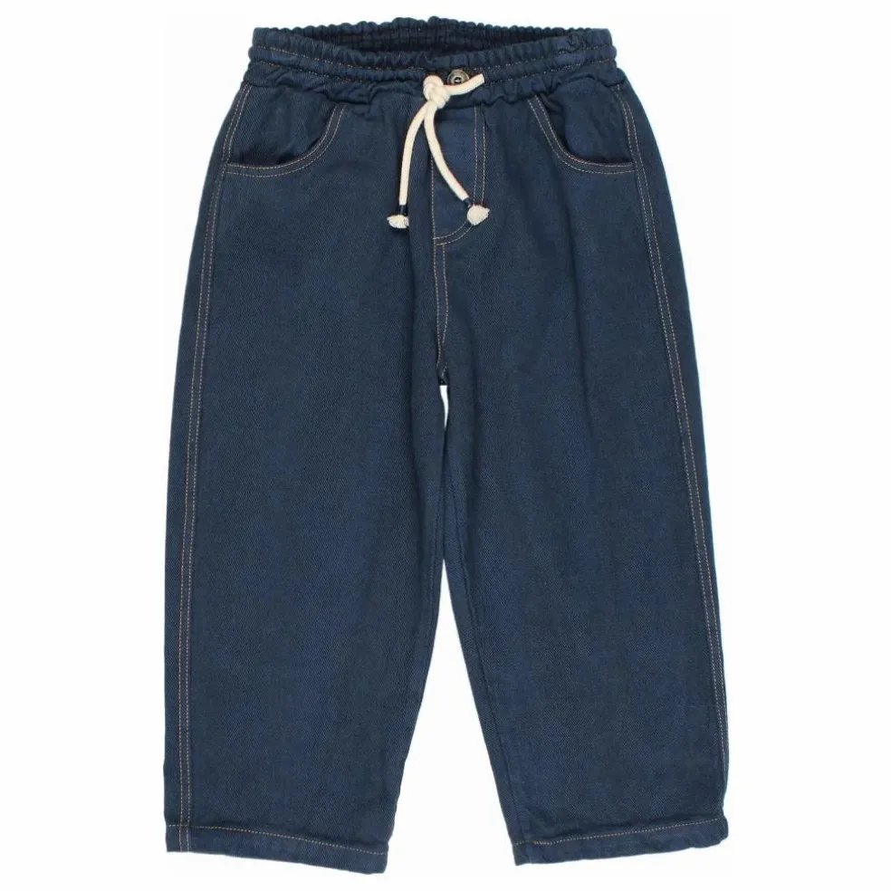 Pantalon Cordon | Bleu marine