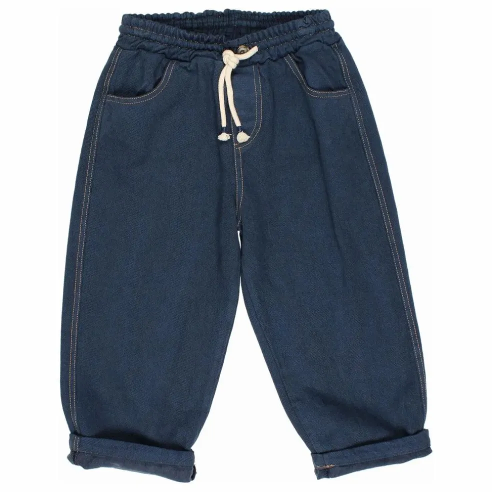 Pantalon Cordon | Bleu marine