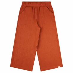 Pantalon Coton Bio | Brique