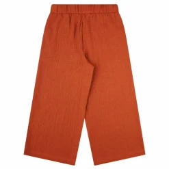 Pantalon Coton Bio | Brique