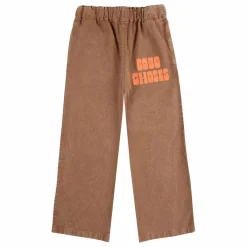 Pantalon Coton Bio et Fibres Recyclées | Brun