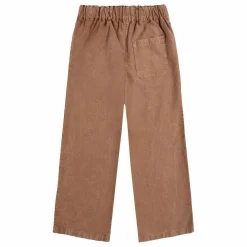 Pantalon Coton Bio et Fibres Recyclées | Brun