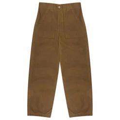 Pantalon Coton Bio Lenon | Marron