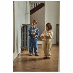 Pantalon Coton Bio Pomelos | Bleu
