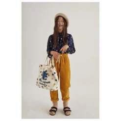 Pantalon Coton Bio Zoe | Vert olive