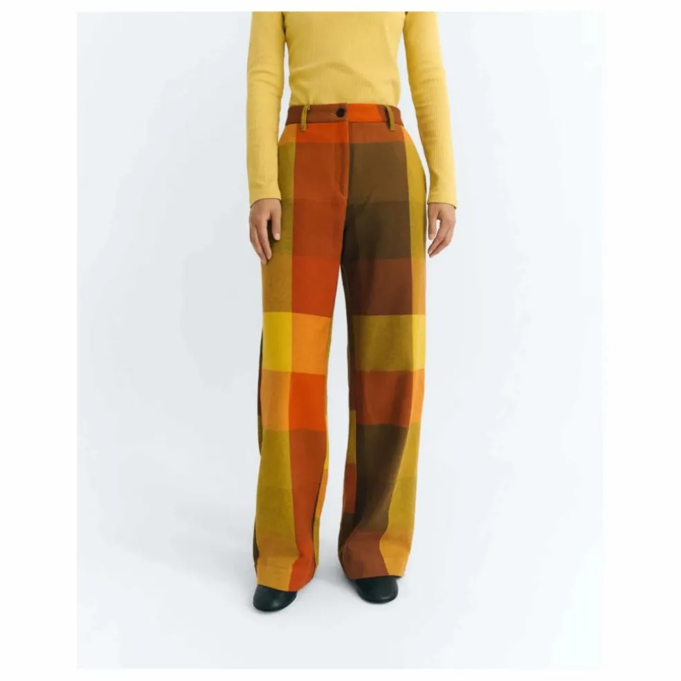 Pantalon Creek Blanket Hermione Coton Bio | Orange