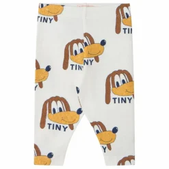Pantalon Côtelé Chiens Coton Bio | Ecru