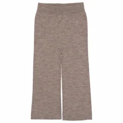 Pantalon Côtelé Laine Mérinos | Marron