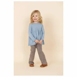 Pantalon Côtelé Laine Mérinos | Marron