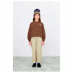Pantalon Côtelé Pommes Coton Bio | Jaune