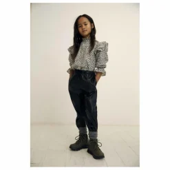 Pantalon Cuir Recyclé | Noir