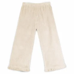 Pantalon Cuore Velours Côtelé Coton Bio | Ecru