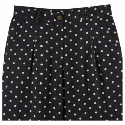 Pantalon Curt Pois | Noir