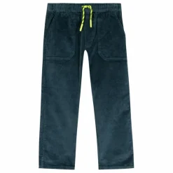 Pantalon Datcha Velours Côtelé | Bleu pétrole