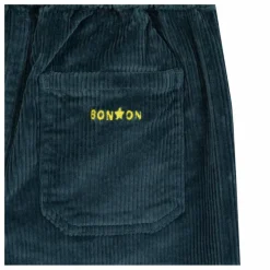 Pantalon Datcha Velours Côtelé | Bleu pétrole