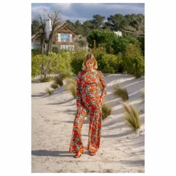 Pantalon de Grossesse Andrea Coquelicot | Rouge