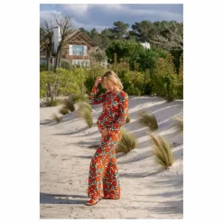 Pantalon de Grossesse Andrea Coquelicot | Rouge