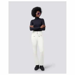Pantalon de Ski Aurora High Waist Flare | Blanc