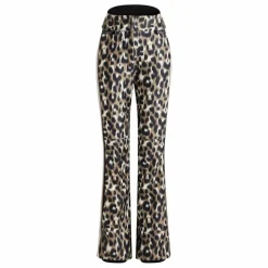 Pantalon de Ski Fuseau Elancia Léopard | Marron clair