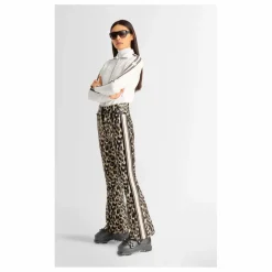 Pantalon de Ski Fuseau Elancia Léopard | Marron clair
