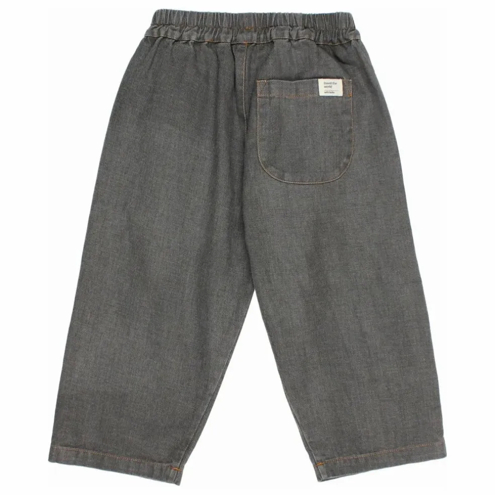 Pantalon Denim Coton Bio | Denim gris