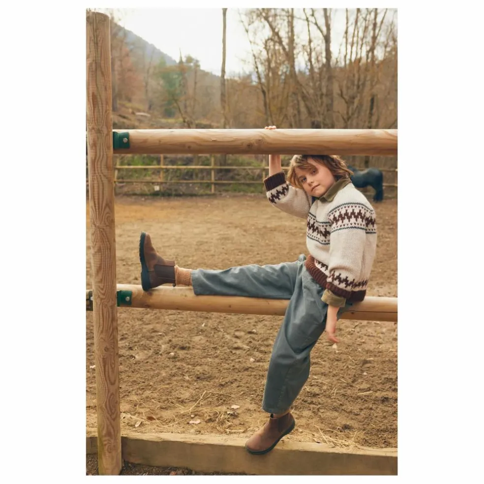 Pantalon Denim Coton Bio | Denim gris