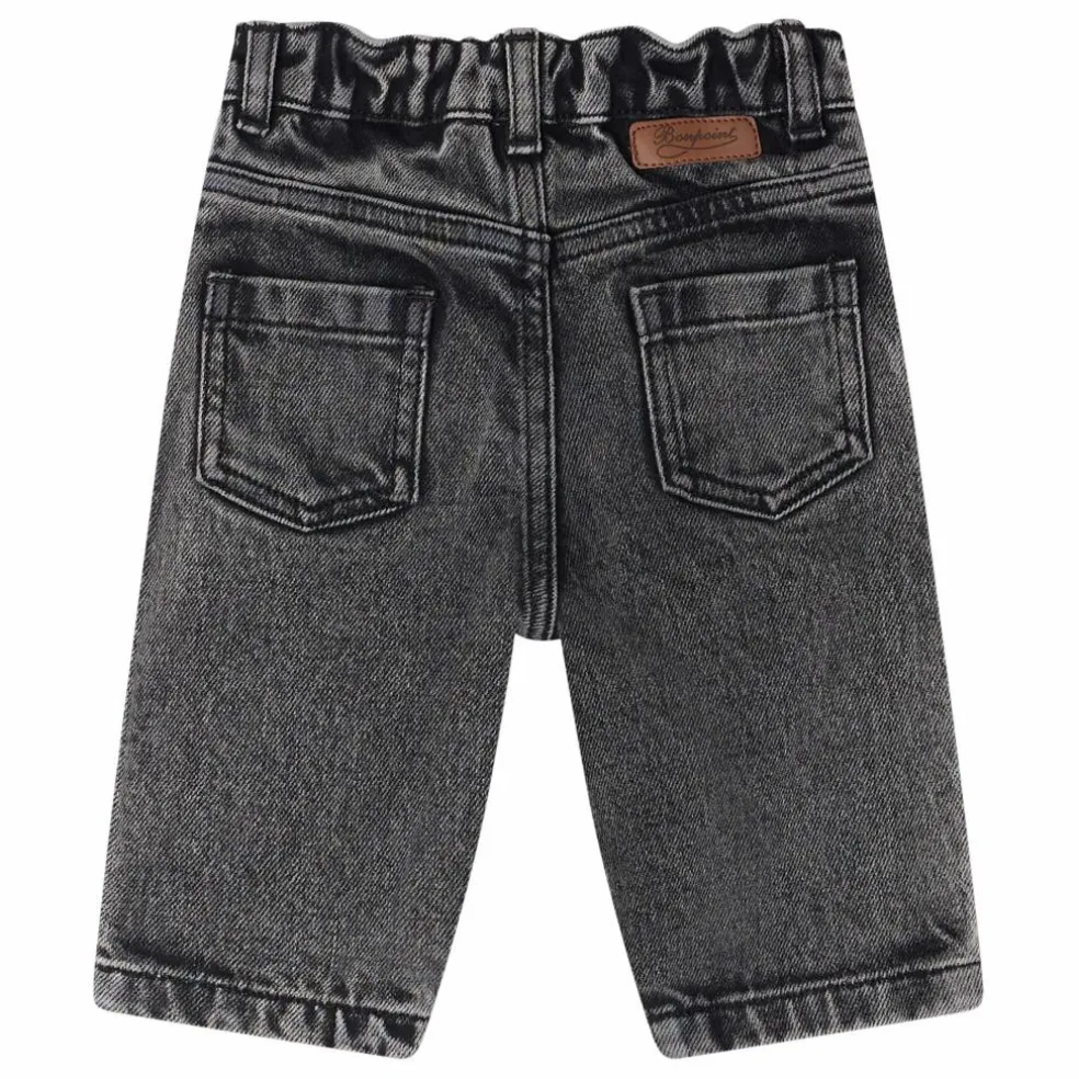 Pantalon Denim Jeliott Coton Bio | Noir