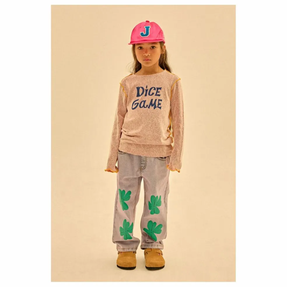 Pantalon Denim Lucky Clover | Bleu