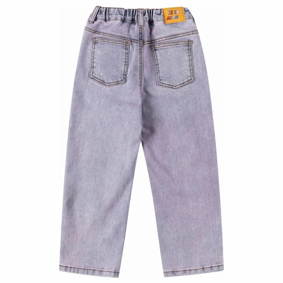 Pantalon Denim Lucky Clover | Bleu