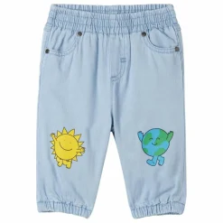 Pantalon Denim Soleil | Denim bleached