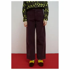 Pantalon Destiny Velours | Aubergine