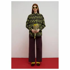 Pantalon Destiny Velours | Aubergine