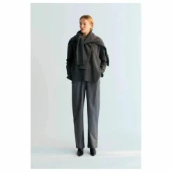 Pantalon Dione Laine Recyclée | Gris