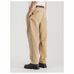 Pantalon Double Plis Twill | Beige
