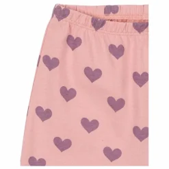 Pantalon Drey Cœurs Coton Bio | Rose