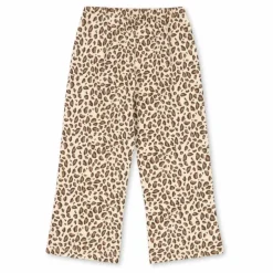 Pantalon Drey Léopard Coton Bio | Beige