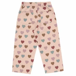Pantalon Elaine Coeurs Coton Responsable | Rose pâle