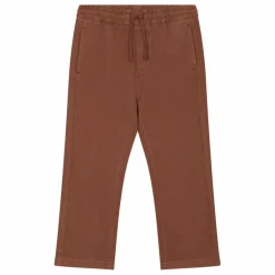 Pantalon Elastiqué à la Taille Garçon Denim | Marron