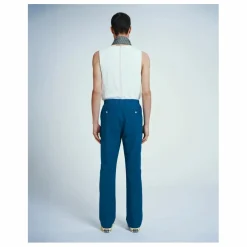 Pantalon Elastiqué Coton Bio | Bleu